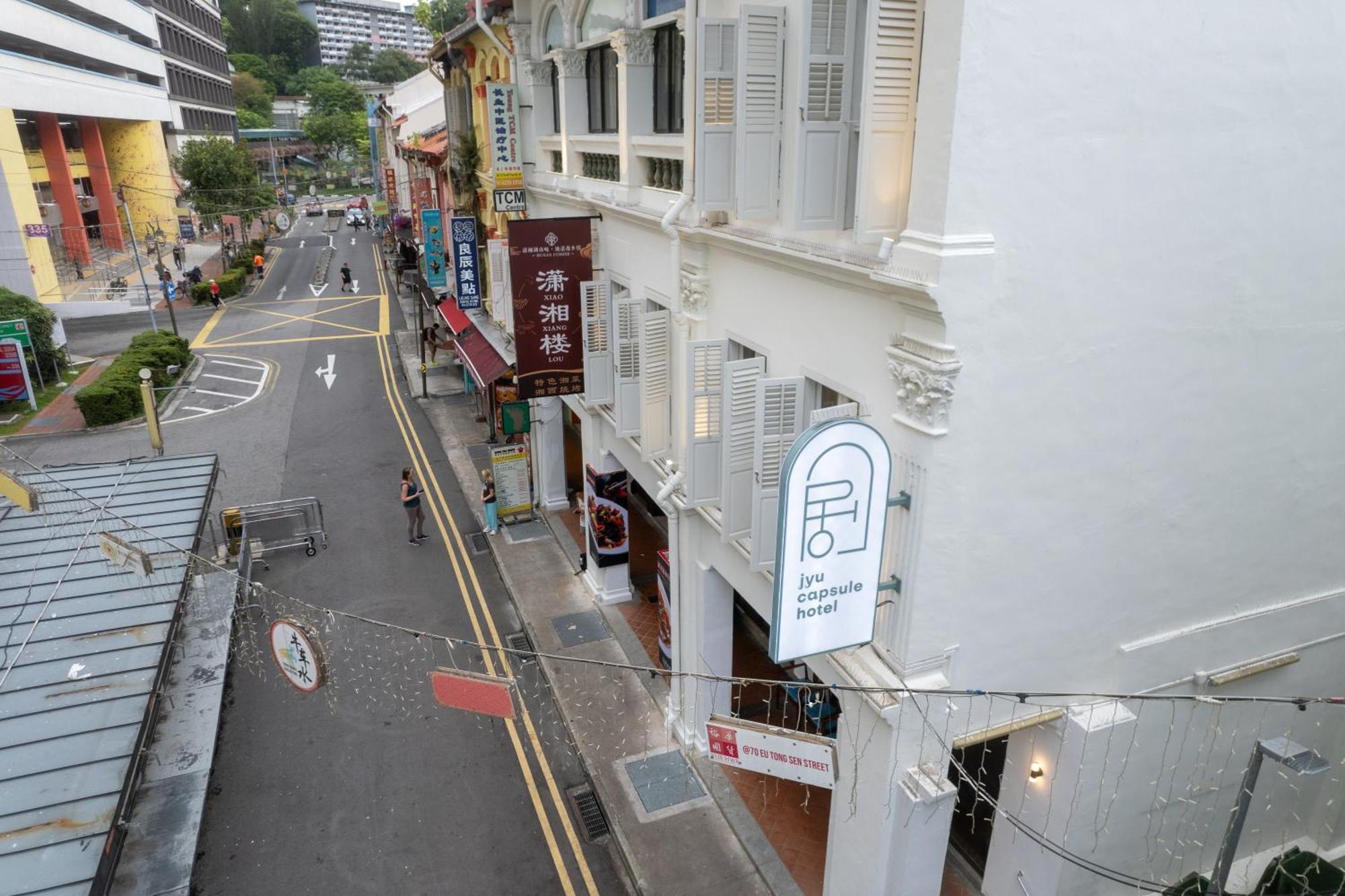 Jyu Capsule Hotel Singapore Exterior foto